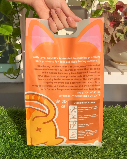 2KG Clumpy EasyClean Cassava Cat Litter