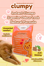 30L Clumpy EasyClean Cassava Cat Litter 21KG Bundle
