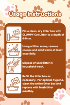 30L Clumpy EasyClean Cassava Cat Litter 21KG Bundle