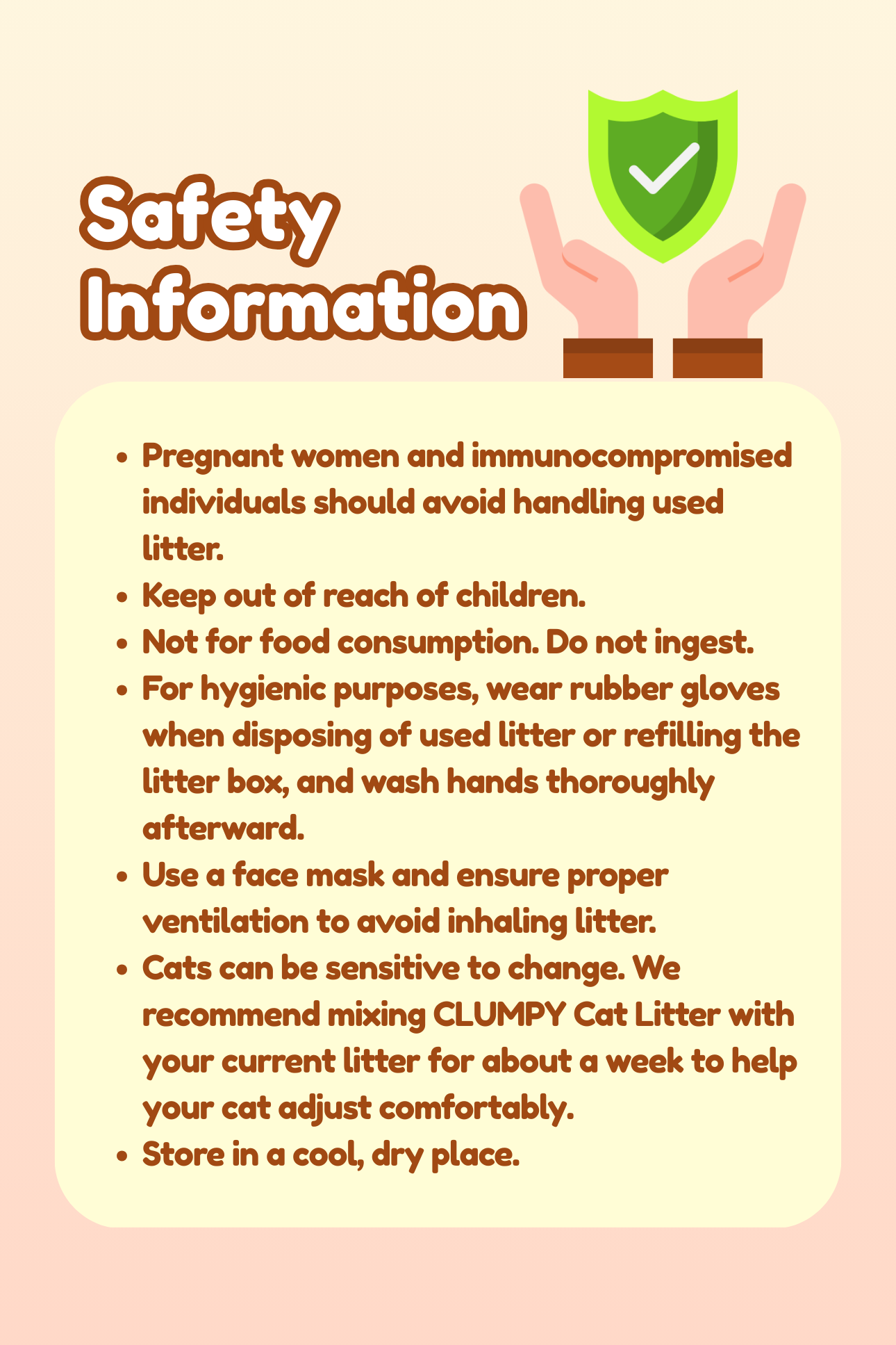 30L Clumpy EasyClean Cassava Cat Litter 21KG Bundle